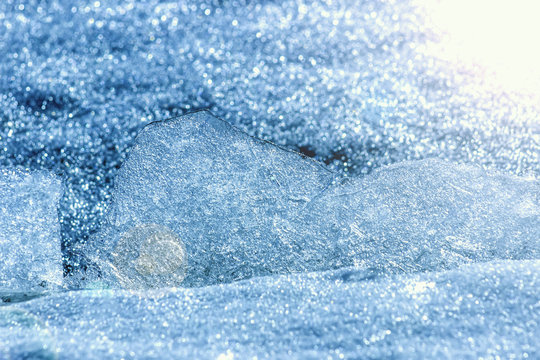 ice on the river backgrounds