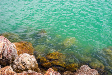 rocky seascape