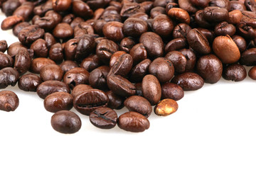 Coffee Beans isolated on white