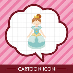 Royal theme princess elements