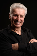 Portrait of elderly man