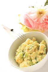 potato and cucumber salad