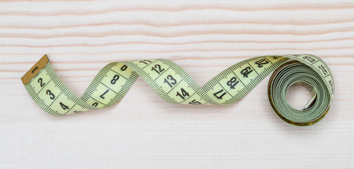Yellow tape measure