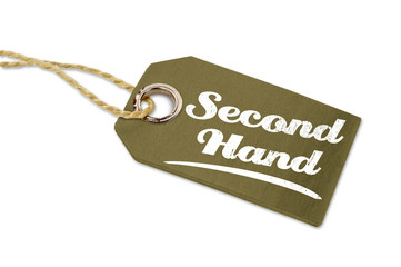 Holzanhänger mit Second Hand