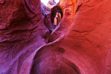 Slot canyon