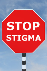 Stop Stigma concept