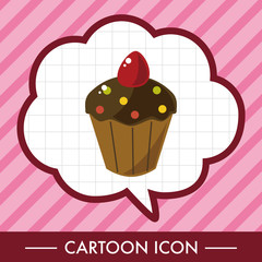 decorating cake theme elements