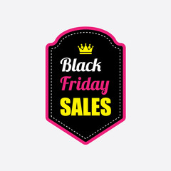 Black friday badge