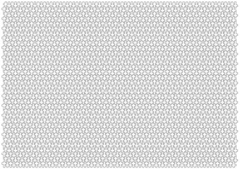 Rapportmuster christliches Kreuz