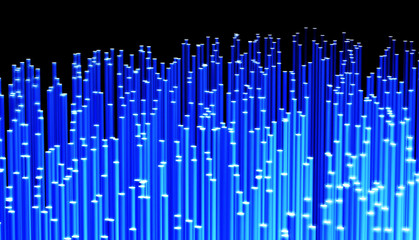 Obraz premium fiber optics background