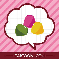 candy theme elements