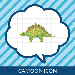 dinosaur theme elements vector,eps