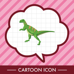 dinosaur theme elements vector,eps