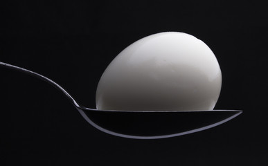 Egg on the spoon