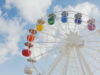 Riesenrad in Barcelona