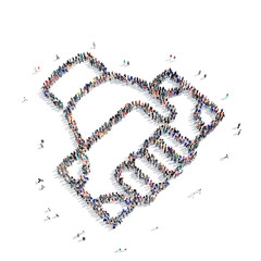 people hand money payment icon