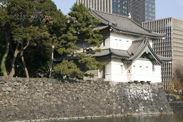 Naklejka premium Imperial palace, Tokyo