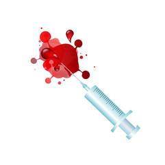 Blood collection illustration