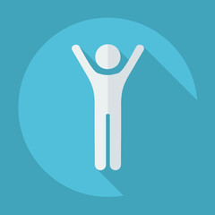 stick figure of human silhouette