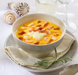 Fish and seafood soup