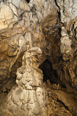 geological formation in cave