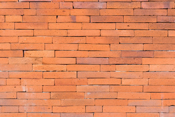 Obraz premium red brick wall texture background.