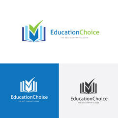 People logo,education logo,vector logo template