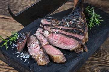 Barbecue Wagyu Tomahawk Steak
