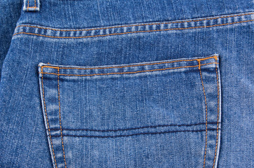 Fototapeta premium jean pocket