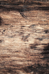 Close up of wall made of wooden planks / wood texture