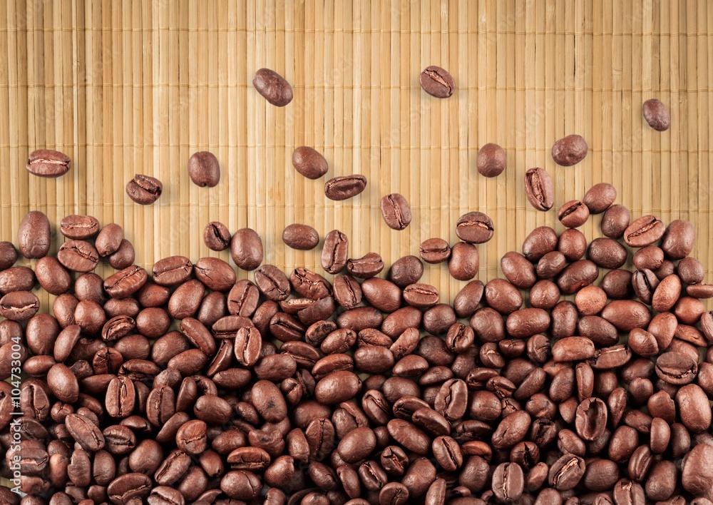 Wall mural coffee.