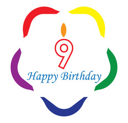 9 happy birthday