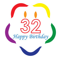 32 happy birthday