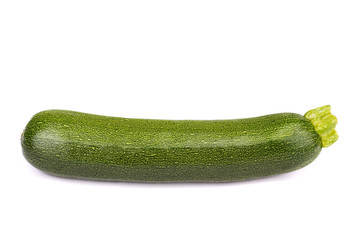 Fresh zucchini isolated on white
