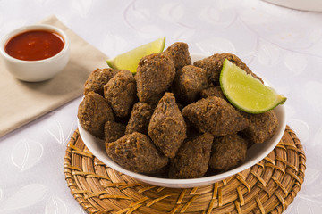 Kibe roast with chesse. Brazilian snack