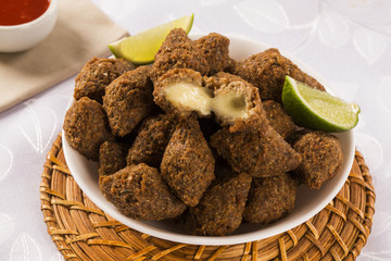 Kibe roast with chesse. Brazilian snack