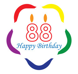 88 happy birthday