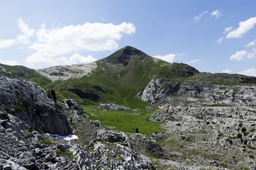 landscape of spanish pyrenees