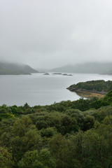 Loch Linnhe am südlichen Ende des Great Glen Woods with a View