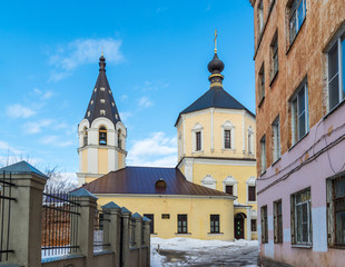 Church of  Nativity in Fishers, Russia, Tver