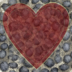 Seamless patterned texture