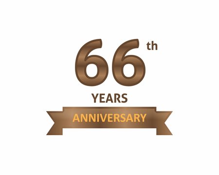 66 Years Anniversary Logo