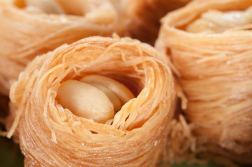 Baklava (nest) with peanut
