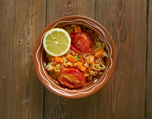Coconut Jollof Rice