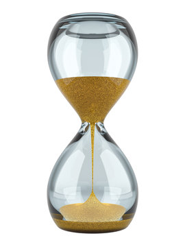 Hourglass With Gold Sand