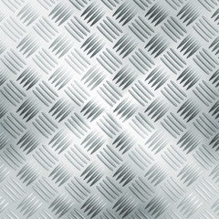 Vector Illustration brushed aluminium metal texture pattern for background