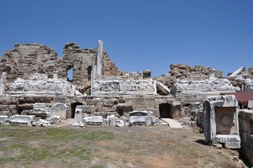 Roman theatre in Side