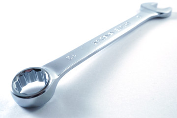 metal chrome wrench