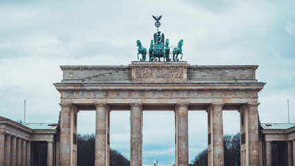 Brandenburg Gate, triumphal arch from Berlin