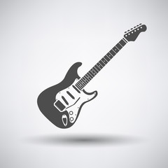 Fototapeta premium Electric guitar icon